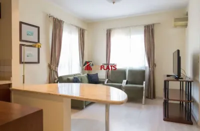 Flat com 1 quarto para alugar na Rua Funchal, 111, Vila Olímpia, São Paulo