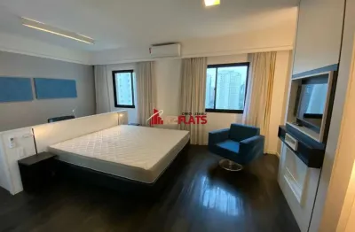 Flat com 1 quarto para alugar na Avenida Macuco, 595, Moema, São Paulo