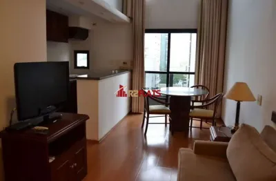 Flat com 1 quarto à venda na Avenida Moema, 177, Moema, São Paulo