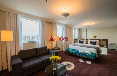 Apartamento com 1 quarto à venda na avenida brigadeiro faria lima, 3989, itaim bibi, são paulo, 30 m2 por r$ 588.000