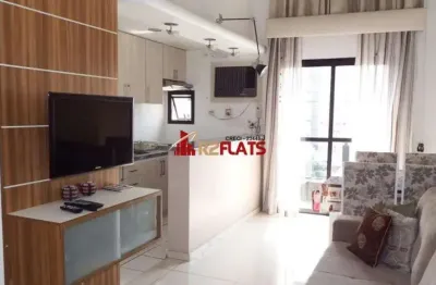 Flat com 1 quarto à venda na Avenida Moema, 177, Moema, São Paulo