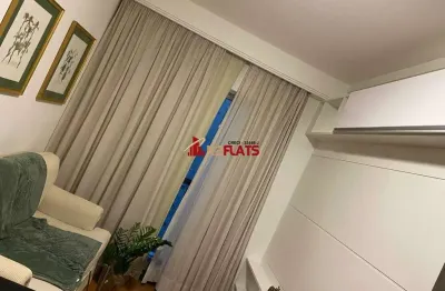 Flat com 1 quarto à venda na Avenida Jandira, 501, Moema, São Paulo