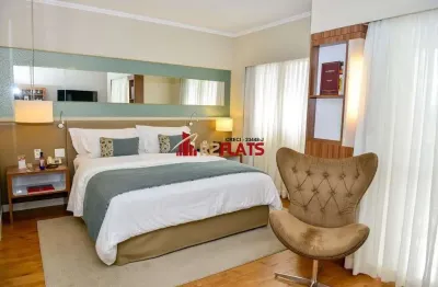 Flat com 1 quarto à venda na Rua Jerônimo da Veiga, 248, Itaim Bibi, São Paulo