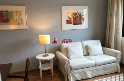 Flat com 1 quarto para alugar na Avenida Macuco, 595, Moema, São Paulo