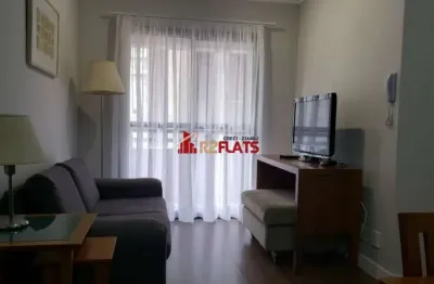 Flat com 2 quartos para alugar na Rua Sansão Alves dos Santos, 373, Brooklin, São Paulo