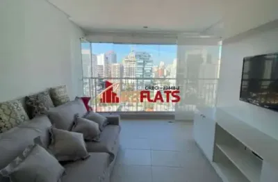 Flat com 2 quartos para alugar na Avenida Presidente Juscelino Kubitschek, 1545, Itaim Bibi, São Paulo