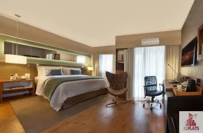 Flat com 1 quarto à venda na Rua Jerônimo da Veiga, 248, Itaim Bibi, São Paulo