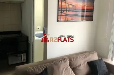 Flat com 1 quarto para alugar na Rua Sansão Alves dos Santos, 343, Brooklin, São Paulo