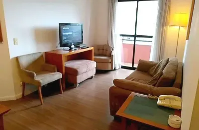 Flat com 2 quartos para alugar na Rua Sansão Alves dos Santos, 373, Brooklin, São Paulo