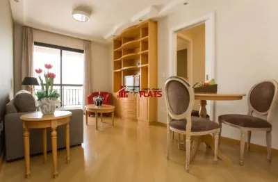 Flat com 1 quarto para alugar na Avenida Miruna, 320, Moema, São Paulo