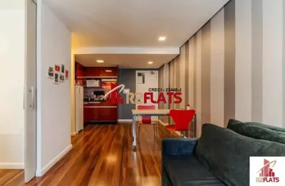 Flat com 1 quarto à venda na Avenida Jamaris, 100, Moema, São Paulo