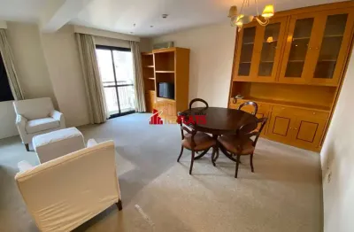 Flat com 1 quarto à venda na Avenida Lavandisca, 365, Moema, São Paulo