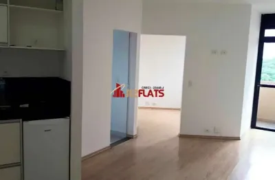 Flat com 1 quarto para alugar na Avenida Miruna, 399, Moema, São Paulo