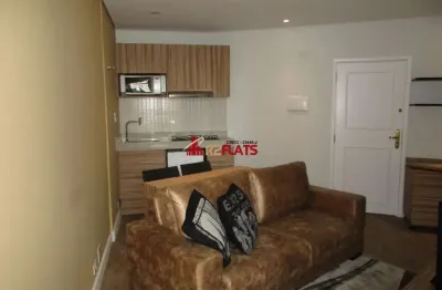 Flat com 1 quarto à venda na Avenida Miruna, 399, Moema, São Paulo
