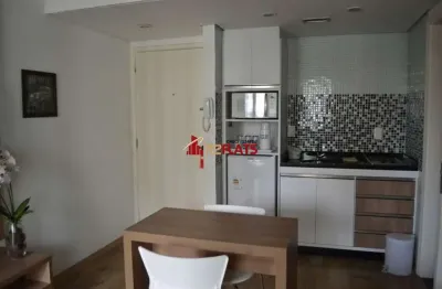 Flat com 1 quarto para alugar na Avenida Ibijaú, 364, Moema, São Paulo