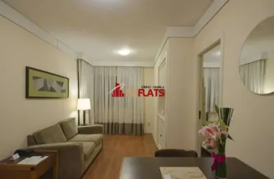 Flat com 1 quarto à venda na Rua Guararapes, 1889, Brooklin, São Paulo