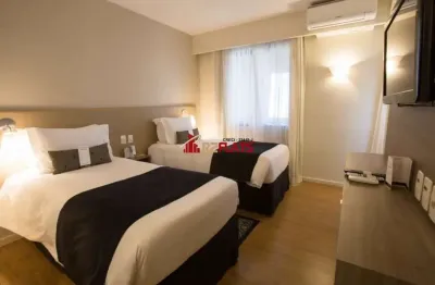 Flat com 1 quarto à venda na Rua Bandeira Paulista, 555, Itaim Bibi, São Paulo