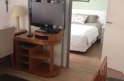 Flat com 1 quarto para alugar na Avenida Ibijaú, 364, Moema, São Paulo