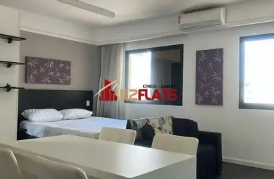 Flat com 1 quarto para alugar na Avenida Macuco, 595, Moema, São Paulo