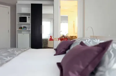 Flat com 1 quarto para alugar na Avenida Macuco, 595, Moema, São Paulo