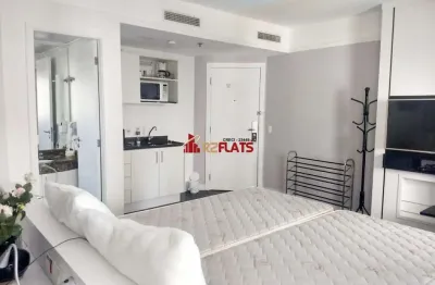 Flat com 1 quarto para alugar na Avenida Macuco, 595, Moema, São Paulo