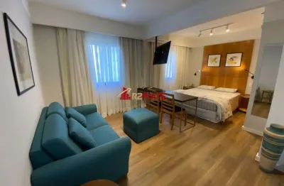 Flat com 1 quarto para alugar na Avenida Macuco, 595, Moema, São Paulo