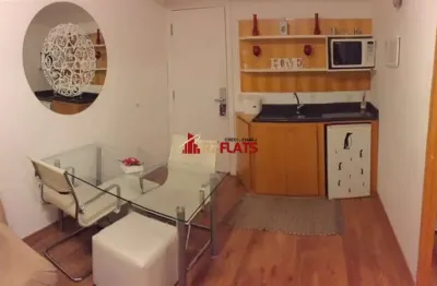 Flat com 1 quarto para alugar na Avenida Macuco, 595, Moema, São Paulo