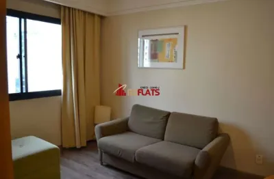 Flat com 1 quarto para alugar na Avenida Macuco, 595, Moema, São Paulo