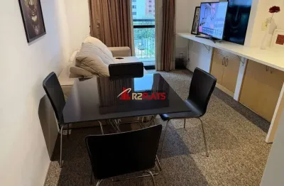 Flat com 1 quarto para alugar na Avenida Lavandisca, 365, Moema, São Paulo