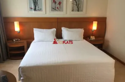 Flat com 1 quarto para alugar na Avenida Rouxinol, 55, Moema, São Paulo