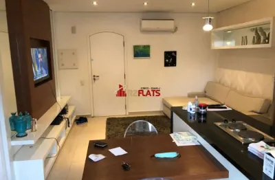 Flat com 1 quarto para alugar na Rua Araguari, 711, Moema, São Paulo