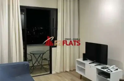 Flat com 1 quarto para alugar na Rua Doutor Chibata Miyakoshi, 183, Morumbi, São Paulo