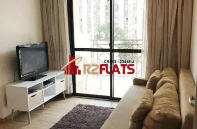Flat com 2 quartos para alugar na Rua Alvorada, 1001, Vila Olímpia, São Paulo