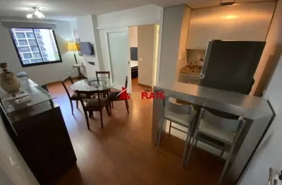 Flat com 2 quartos para alugar na Avenida Jamaris, 100, Moema, São Paulo