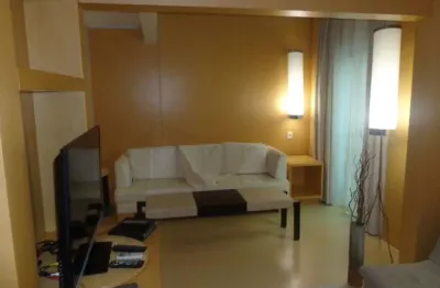 Flat com 1 quarto para alugar na Avenida Ibijaú, 355, Moema, São Paulo