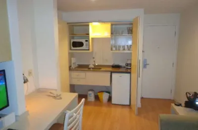 Flat com 1 quarto para alugar na Avenida Lavandisca, 365, Moema, São Paulo