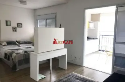 Flat com 1 quarto para alugar na Rua Roque Petrella, 68, Brooklin, São Paulo