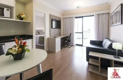 Flat com 1 quarto à venda na Alameda dos Anapurus, 1661, Moema, São Paulo