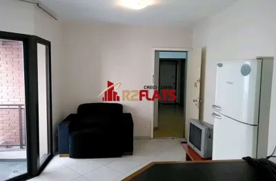 Flat com 1 quarto à venda na Avenida Rouxinol, 174, Moema, São Paulo