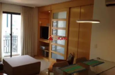 Flat com 1 quarto para alugar na Rua Bandeira Paulista, 789, Itaim Bibi, São Paulo