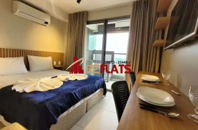 Flat com 1 quarto para alugar na Avenida Vereador José Diniz, 341, Santo Amaro, São Paulo