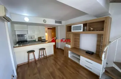 Flat com 1 quarto para alugar na Rua Carlos Sampaio, 157, Bela Vista, São Paulo