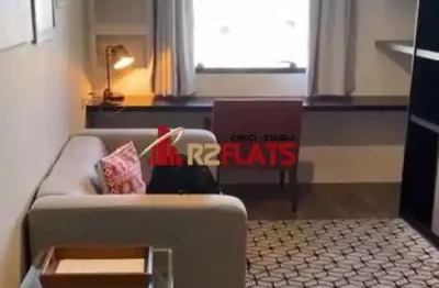 Flat com 1 quarto para alugar na Rua Joaquim Floriano, 466, Itaim Bibi, São Paulo