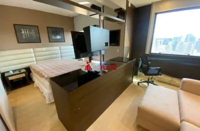 Flat com 1 quarto para alugar na Rua Bandeira Paulista, 555, Itaim Bibi, São Paulo