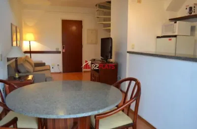 Flat com 1 quarto para alugar na Avenida Moema, 177, Moema, São Paulo