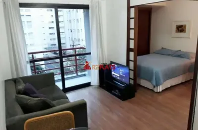 Flat com 1 quarto para alugar na Alameda Jauaperi, 1083, Moema, São Paulo