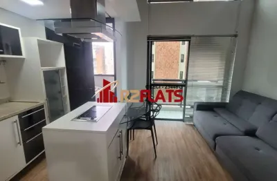 Flat com 1 quarto para alugar na Avenida Ibijaú, 355, Moema, São Paulo