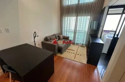 Flat com 1 quarto para alugar na Avenida Ibijaú, 355, Moema, São Paulo