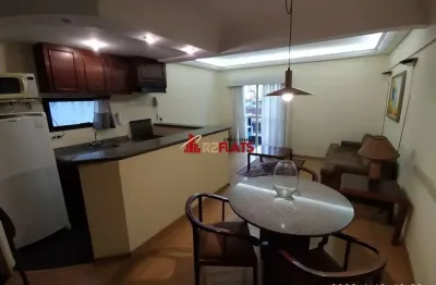 Flat com 1 quarto para alugar na Avenida Moema, 177, Moema, São Paulo
