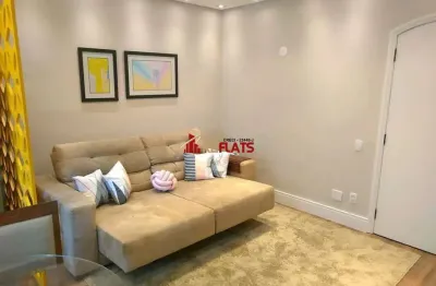 Flat com 1 quarto para alugar na Rua Araguari, 711, Moema, São Paulo